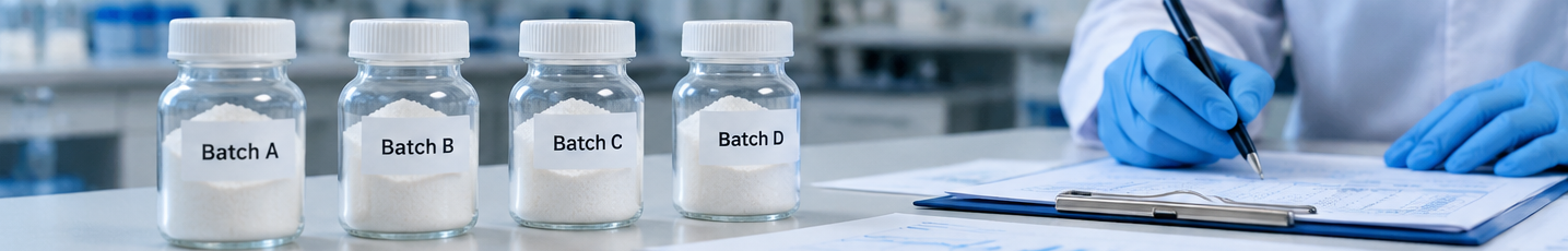 Batch-to-batch consistency assessment for Octadecanedioic Acid