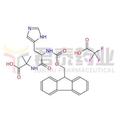 Fmoc-L-组氨酸-2-氨基异丁酸(三氟乙酸盐)