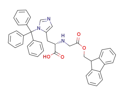 N-9-fluorenylmethyloxycarbonyl-N-trityl-L-histidine