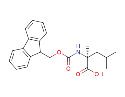 (S)-2-((((9H-fluoren-9-yl)methoxy)carbonyl)amino)-2,4-dimethylpentanoic acid