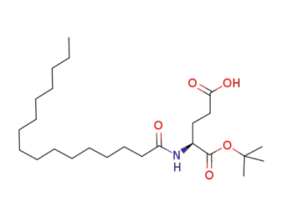 L-glutamic acid, N-(1-oxohexadecyl)-, 1-(1,1-dimethylethyl) ester